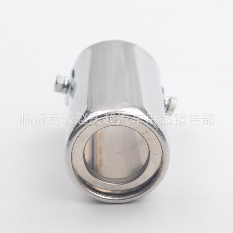 s HighEnd Small Flat Mouth Car Exhaust Pipe Ordinary Universal Silencer Tail Pipe Imported Stainless Steel Material