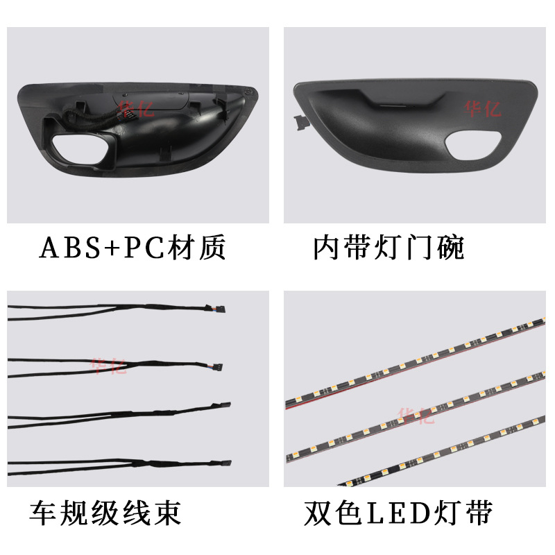 Suitable for BMW 5 Series F18 Headlamp F10 Two-Color Car Headlamp BMW Imported BMW Car Light Strip