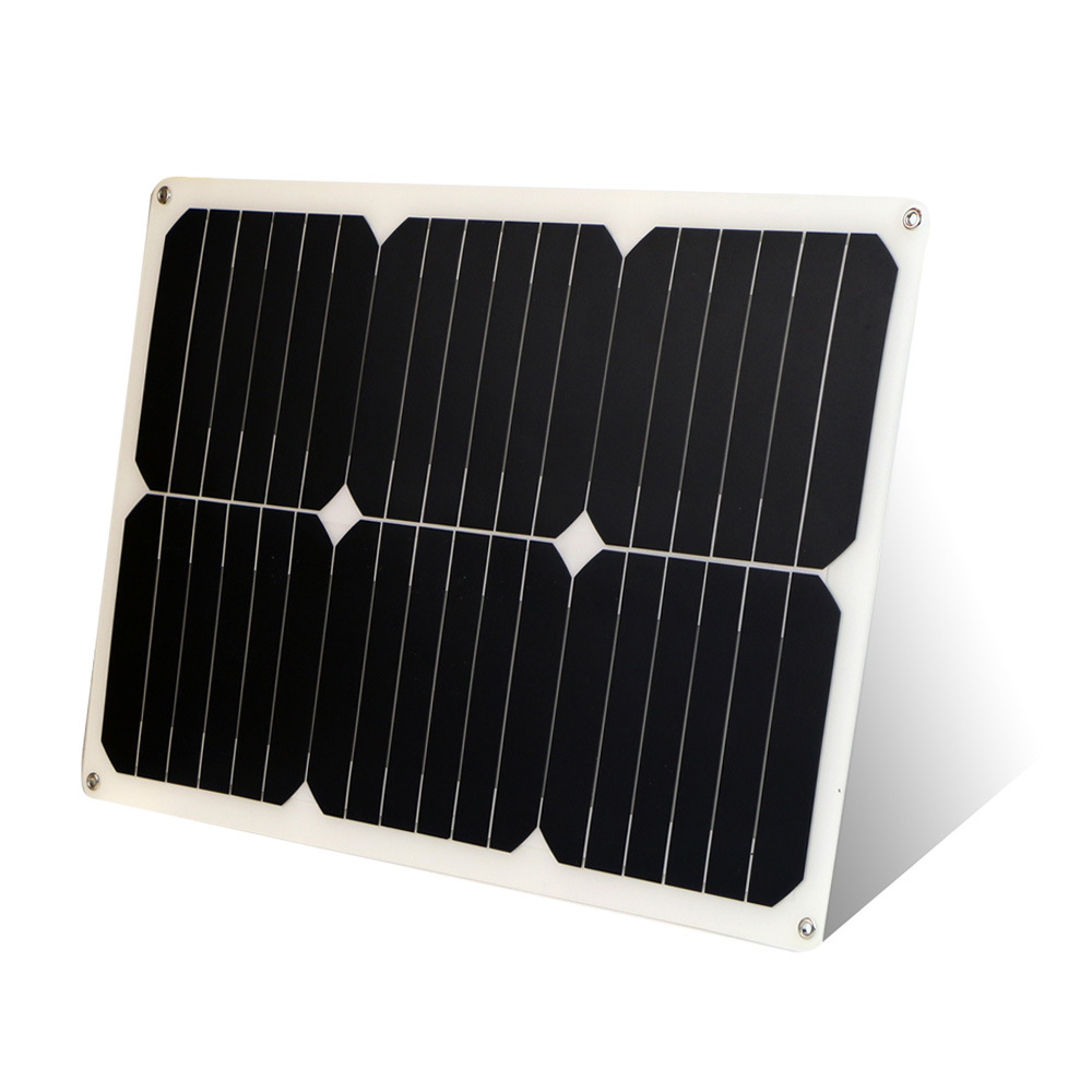 Car battery solar charger imported high efficiency solar panel charged with 12V battery