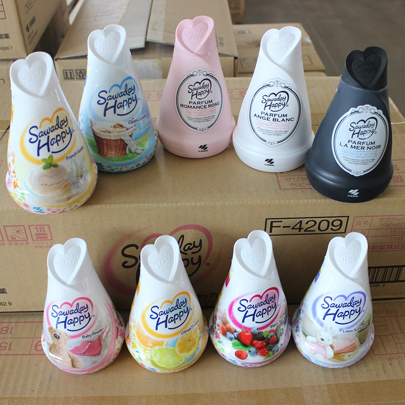 Japan Imported Solid Fragrance Deodorant Yuan 150G Air Fresh Indoor Toilet Car Perfume Available