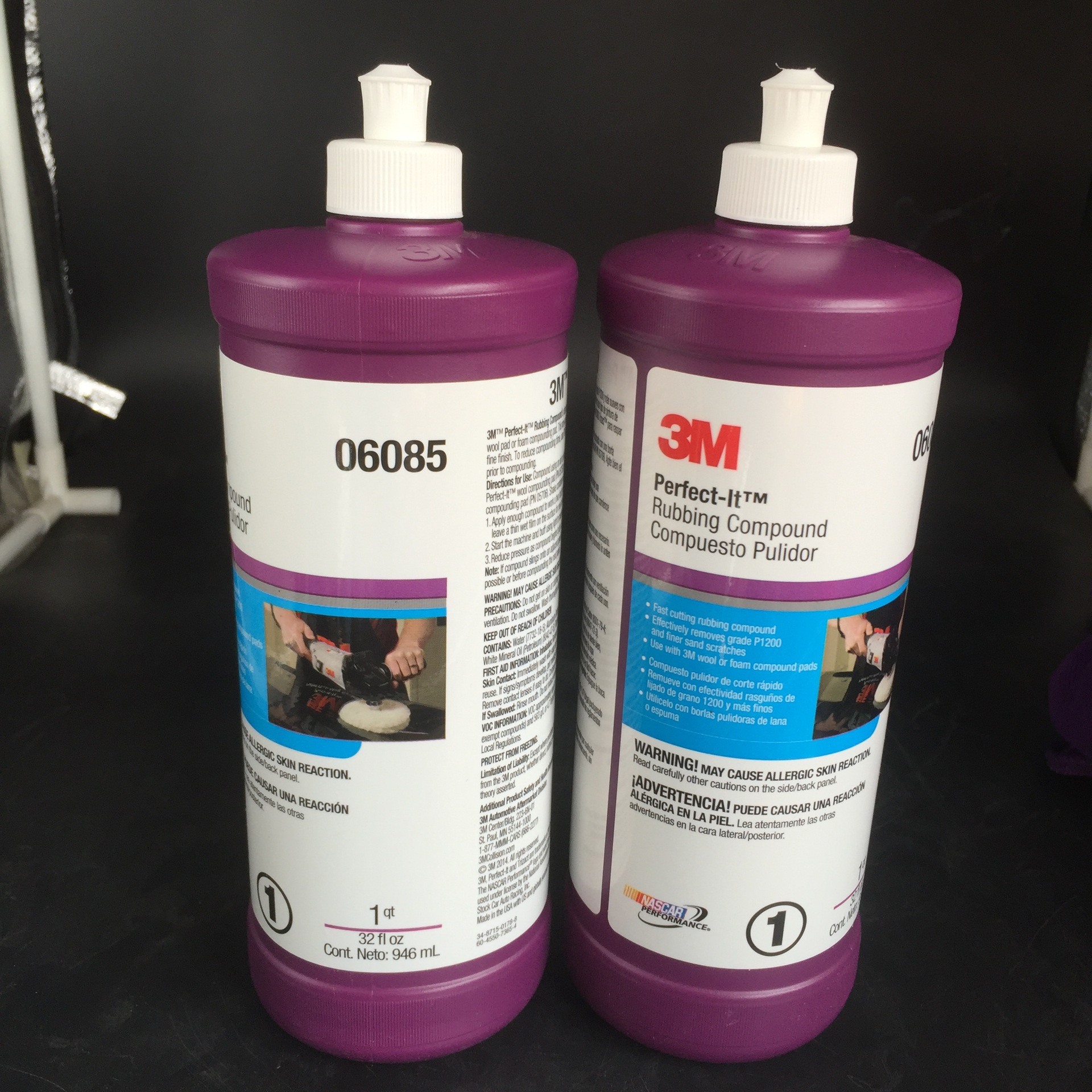 American 3m06085a Coarse Wax Automobile Polishing Paste Abradant 2-in-1 Efficient Scratch Repair Car Wax White 1kg
