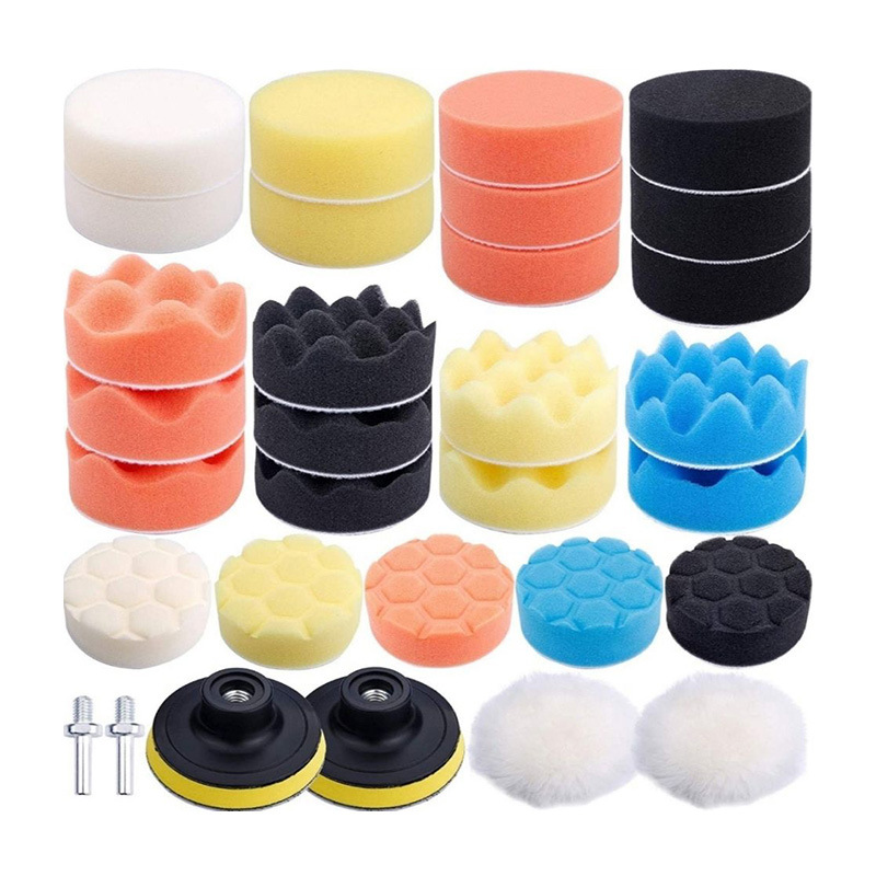 Car Beauty Tools Quantity Discount Polishing Waxing Sponge 2-8 Inch Domestic Sealing Glaze Sponge Polish Sponge
