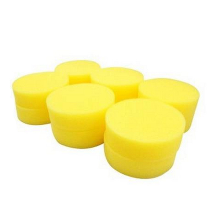 Crystal Plated Waxing Polishing Waxing Sponge Cleaning Car Wash TemperatureResistant High Density round Sponge Cleaning