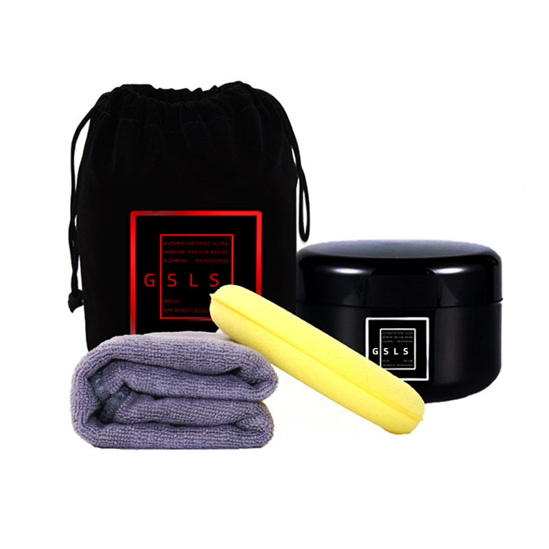 Car Wax OEM Customized Coating Wax Solid Wax 200G Brazil Palm Wax Plated Crystal Beauty Wax Polish Hand Waxing