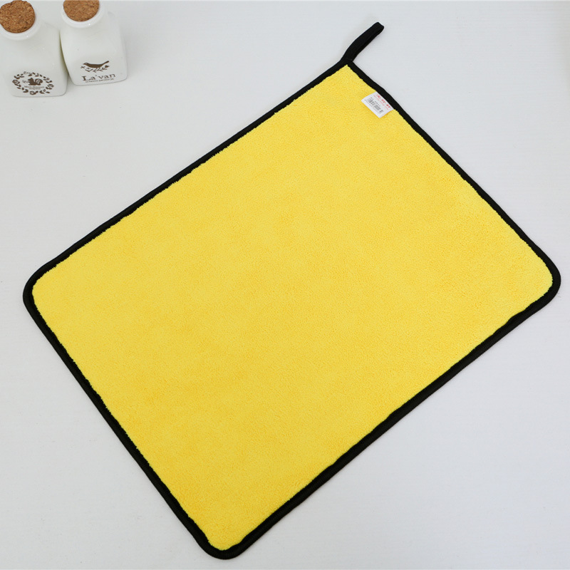 The Car wash to goods Car wiper cloth coralline superfine fiber towel 30 * 40 double sided waxing cloth take 2 send 1 package post