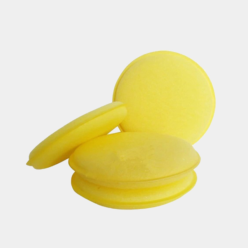 Fulide round Edge Pressing Waxing Sponge Absorbent Polishing Disk Car Washing Tools Car Cleaning Supplies Factory Direct Sales