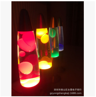 Lava Lamp Car Wax Floating Lava Lamp Wax Ball Lava Lamp | Onion Lamp | Jellyfish Lamp | Table Lamp 110V American Standard