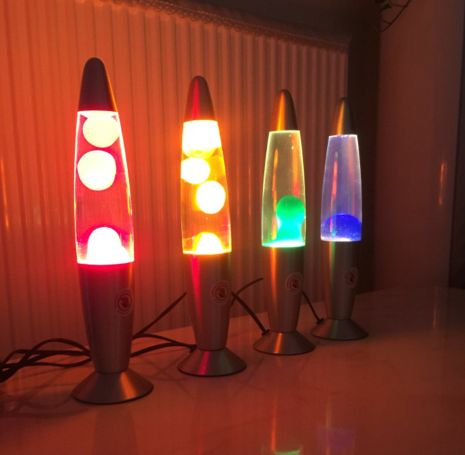 Lava Lamp Car Wax Floating Lava Lamp Wax Ball Lava Lamp | Onion Lamp | Jellyfish Lamp | Table Lamp 110V American Standard