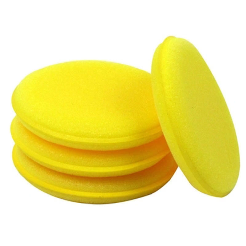 Waxing Sponge Car round Edge Pressing Car Wash Waxing Maintenance Polish Sponge Car Car Cleaning High Density Sponge