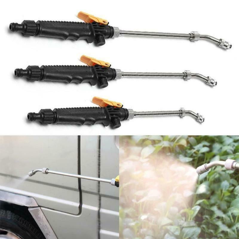 Steel Car Wash Foam Water Gun Short Copper Nozzle ScrubFree Wax Water Spray Gun Household Appliance Cleaning Water Gun