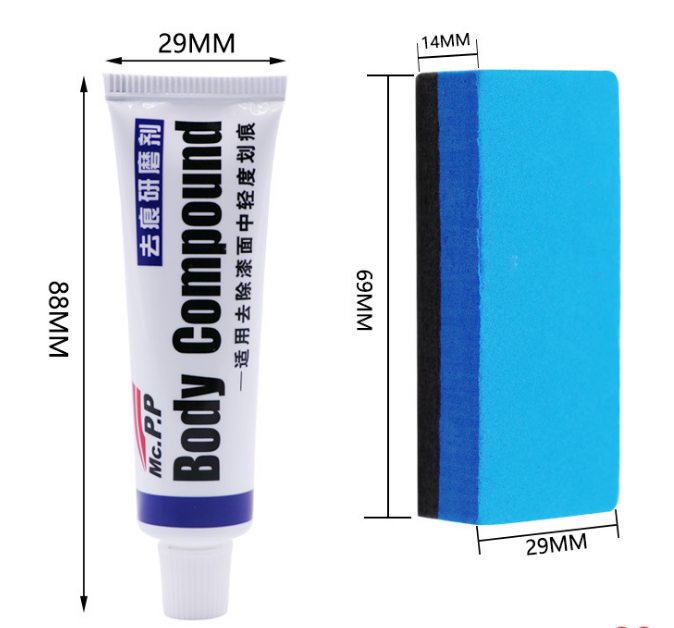 Car to Scratch Wax Scratch and Scratch Repair Gadgets Polished Abradant Universal Car Paint Deep Marking White Car