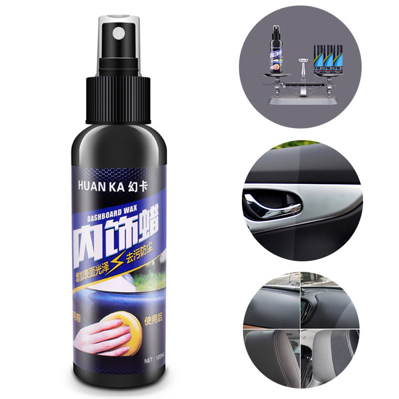 Wax Dashboard Car Interior Plastic Parts Renovation Polishing Fragrance Dustproof Leather Seat Maintenance Agent Coating