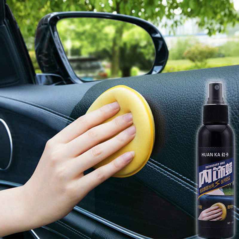 Wax Dashboard Car Interior Plastic Parts Renovation Polishing Fragrance Dustproof Leather Seat Maintenance Agent Coating