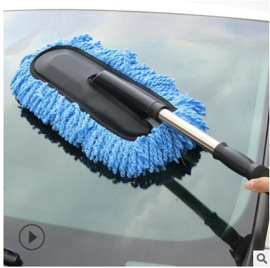 Car Cleaning Mop Dust Removal Duster Wax Mop Soft Fur Car Wash Brush Car Cleaning Dust Cleaning Tools