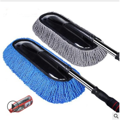 Car Cleaning Mop Dust Removal Duster Wax Mop Soft Fur Car Wash Brush Car Cleaning Dust Cleaning Tools