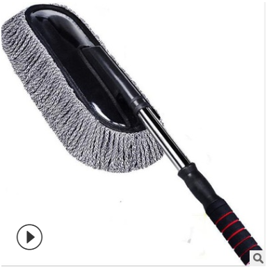 Car Cleaning Mop Dust Removal Duster Wax Mop Soft Fur Car Wash Brush Car Cleaning Dust Cleaning Tools