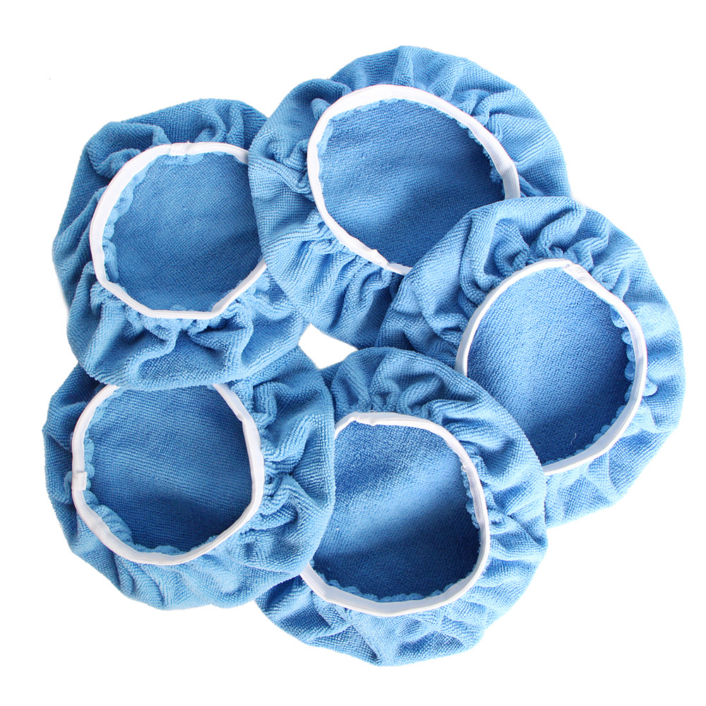Cross-Border E-Commerce Manufacturers Direct Sales 5-6 Inch 7-8 Inch 9-10 Inch Ultra-Fine Fiber Car Waxing Polishing Set