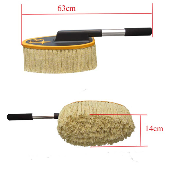 Wax car wash brush// duster car wash tool folding bike mop clean car auto supplies