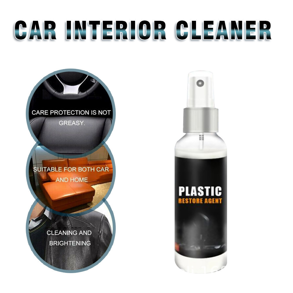Trade Plastic Renovation Agent Plastic Car Parts Renovation Agent Repair Interior Renovation Wax Dashboard Wax Agent