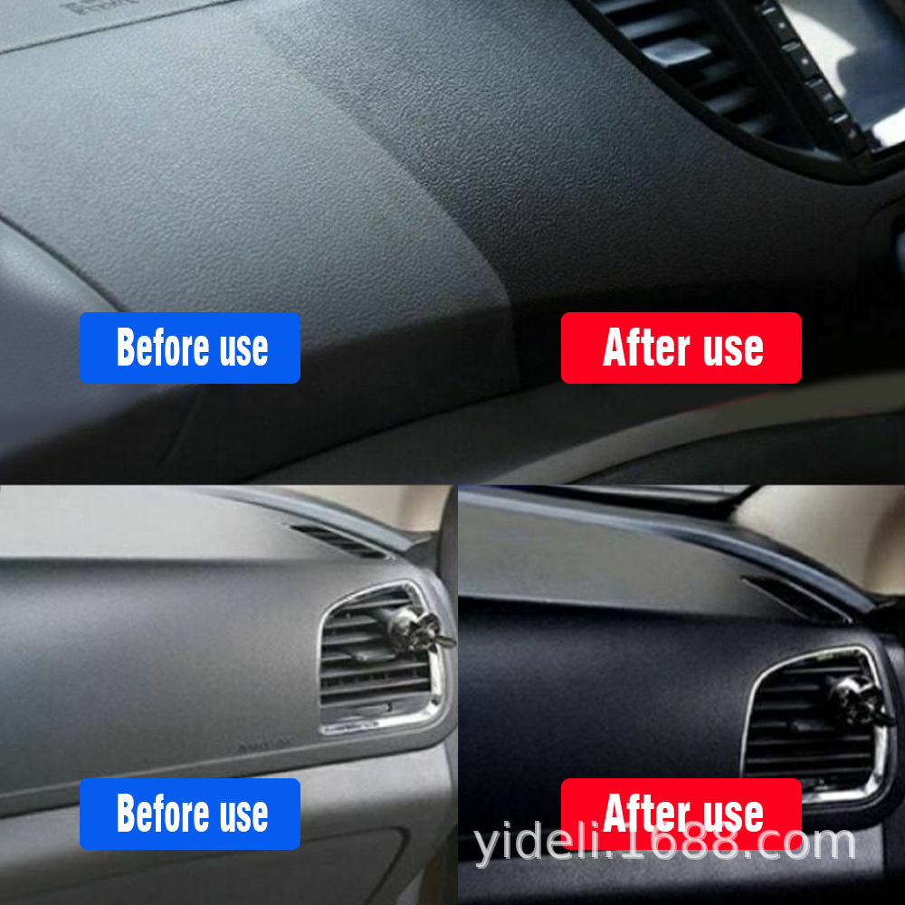 Trade Plastic Renovation Agent Plastic Car Parts Renovation Agent Repair Interior Renovation Wax Dashboard Wax Agent