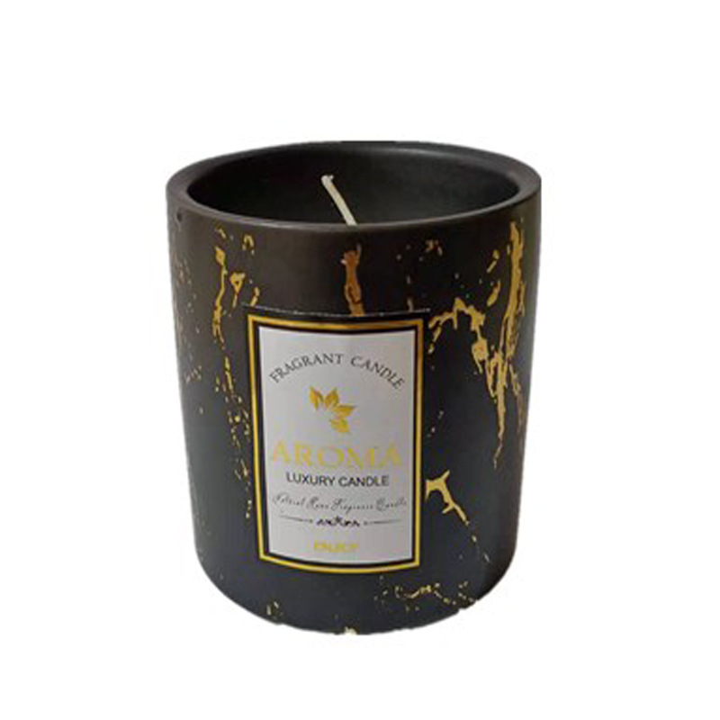 Factory Wholesale Aromatherapy Candle Ceramic Cup Essential Oil Soy Wax Home Decoration High-End Gift Purifying Air Car