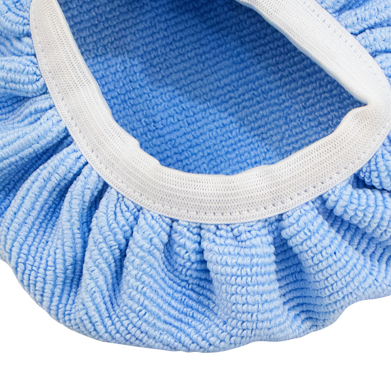 Car Cleaning Supplies Car Wash Polishing Waxing Sleeve 5-6 Inch Microfiber Waxing Sleeve Factory Direct Sales