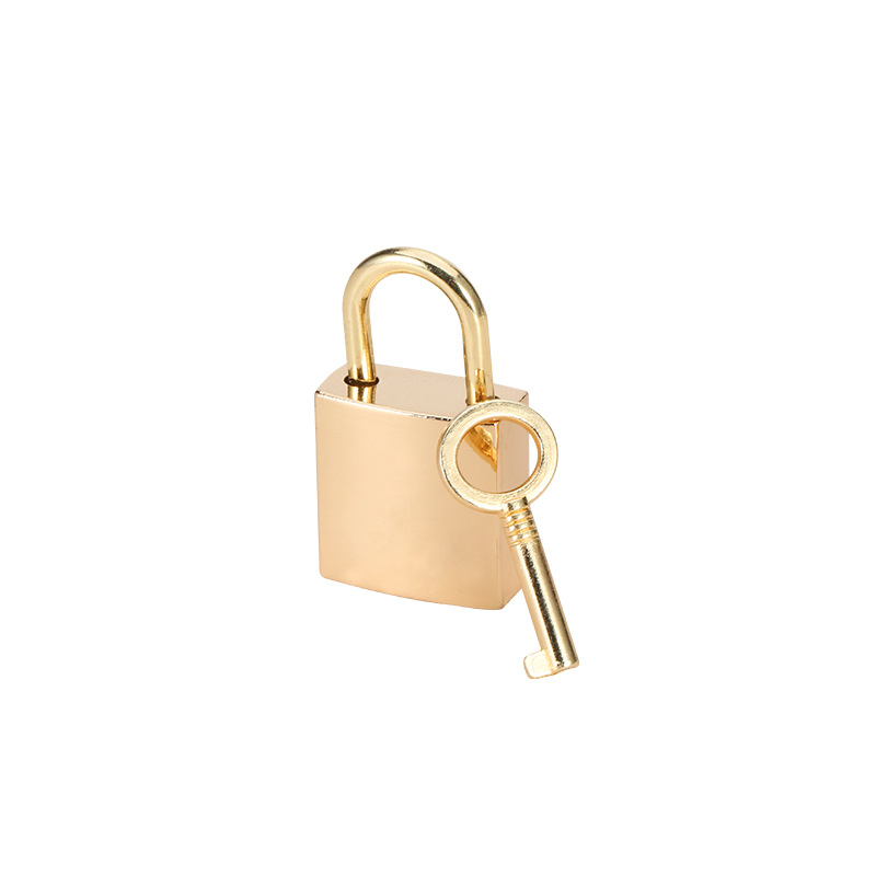 Decorative Band Key Light Body Small Padlock Handbag Hardware Accessories Luggage Backpack Padlock Zipper Buckle