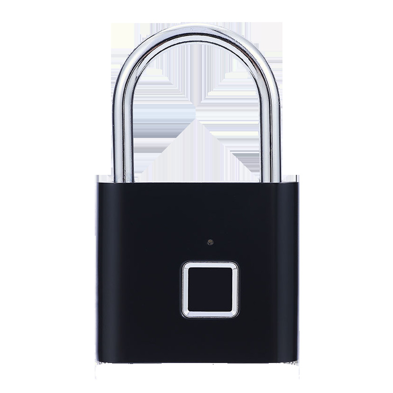 Smart Padlock Waterproof Luggage Zipper Gym Wardrobe Door Electronic Fingerprint Password Padlock