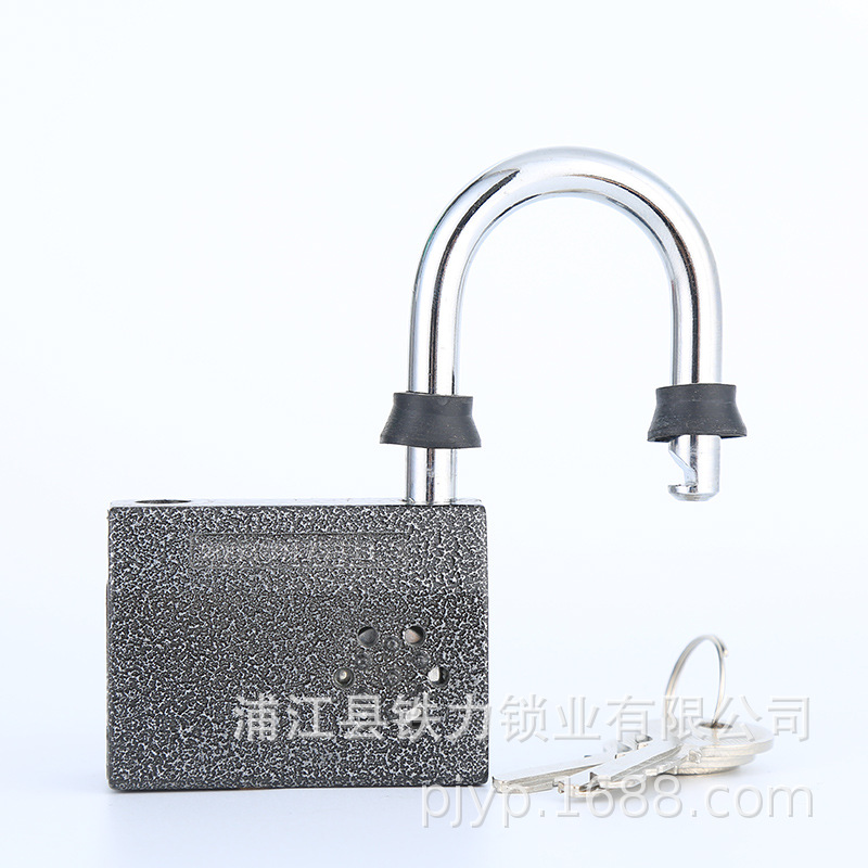 Pujiang Tieli Lk333 Anti-Theft High Decibel Zinc Alloy Alarm Lock Household Drawer Padlock Factory Supply