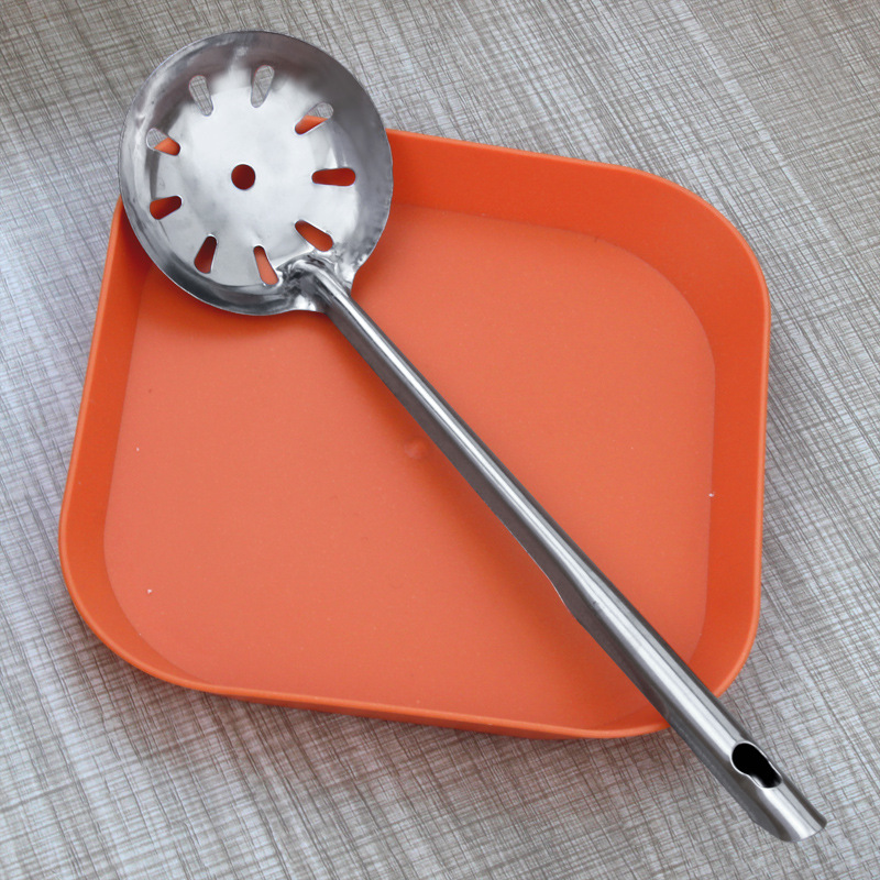 Stainless Steel Hot Pot Spoon Dragon Ball Soup Spoon and Strainer for Cooking Soup in the Kitchen Shengtang Long Handle Stirring Spoon Strainer Spoon Electrical Gifts