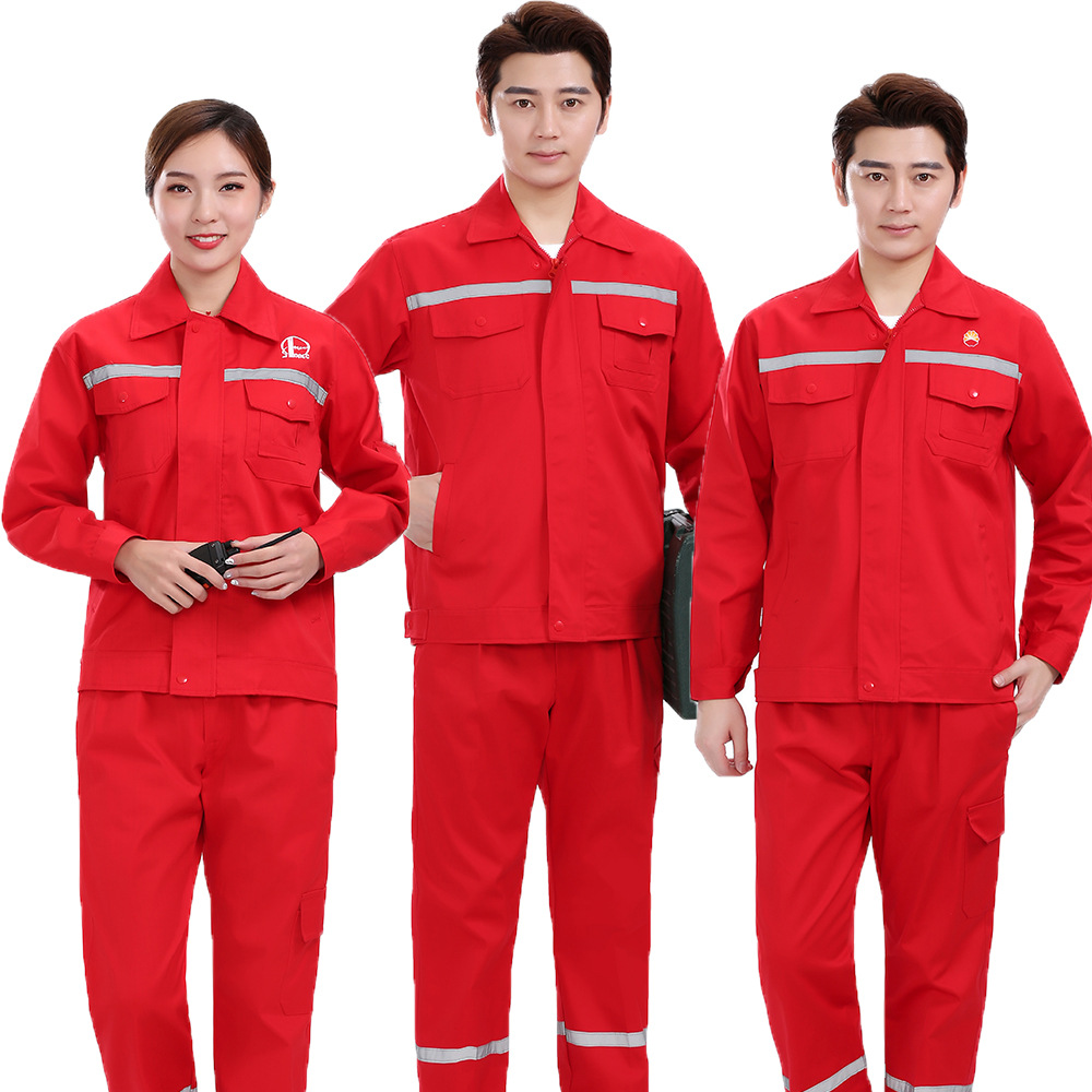 Oil and petrochemical gas station antistatic work suit summer, Spring and autumn gas Pipeline Service Electrical Service