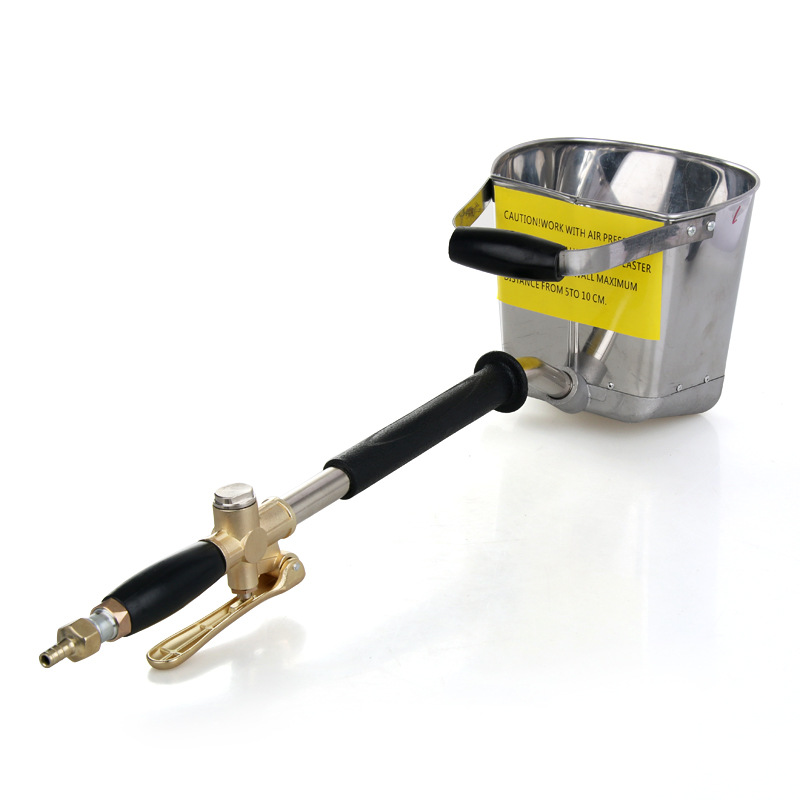 Fast Interior and Exterior Wall Roof Pneumatic Spray Gun Cement  Mortar Spraying Machine Automatic Paint Spray