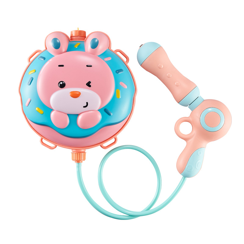 Gun Toy BackpackStyle Large Capacity Pullout Water Spray New Animal Water Pole Playing Water Generation CrossBorder