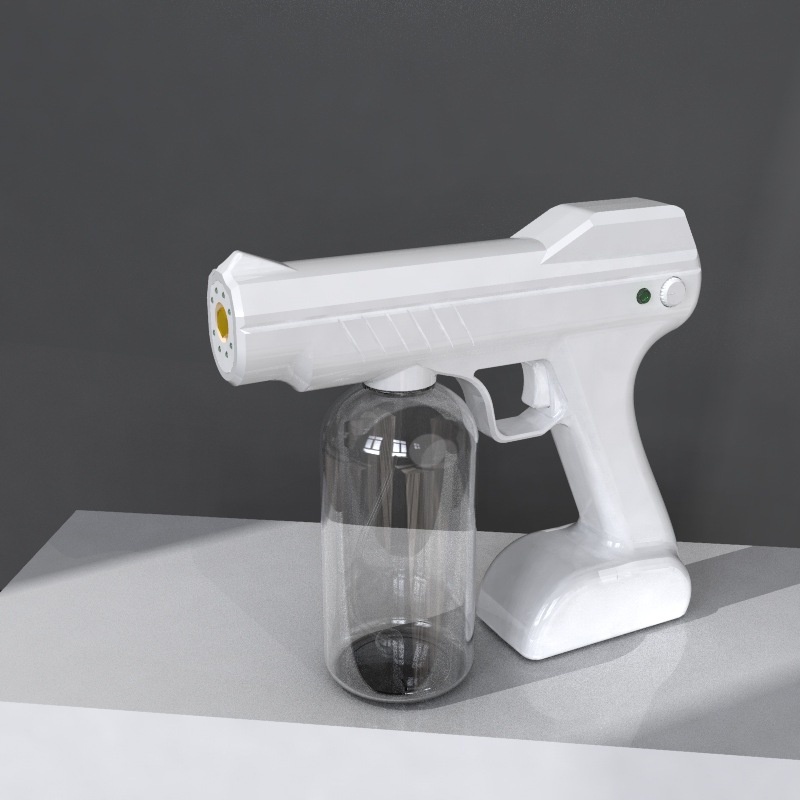 BestSelling in Stock Blue Light Nano Atomization Disinfection Gun Handheld Sprayer Wireless Charging Spray Pistol