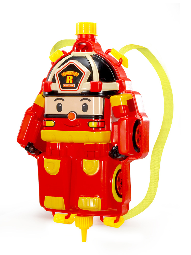 Children&#039;s Backpack Water Gun Toy Pull-out Large Capacity Water Spray Gun Water Fight Gadgets Boys&#039; and Girls&#039; Toys Water Gun