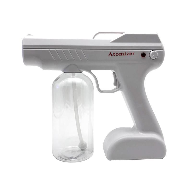 Disinfection Atomization Spray Machine Strong Blue Light Portable Disinfection Gun Atomization Household Disinfection