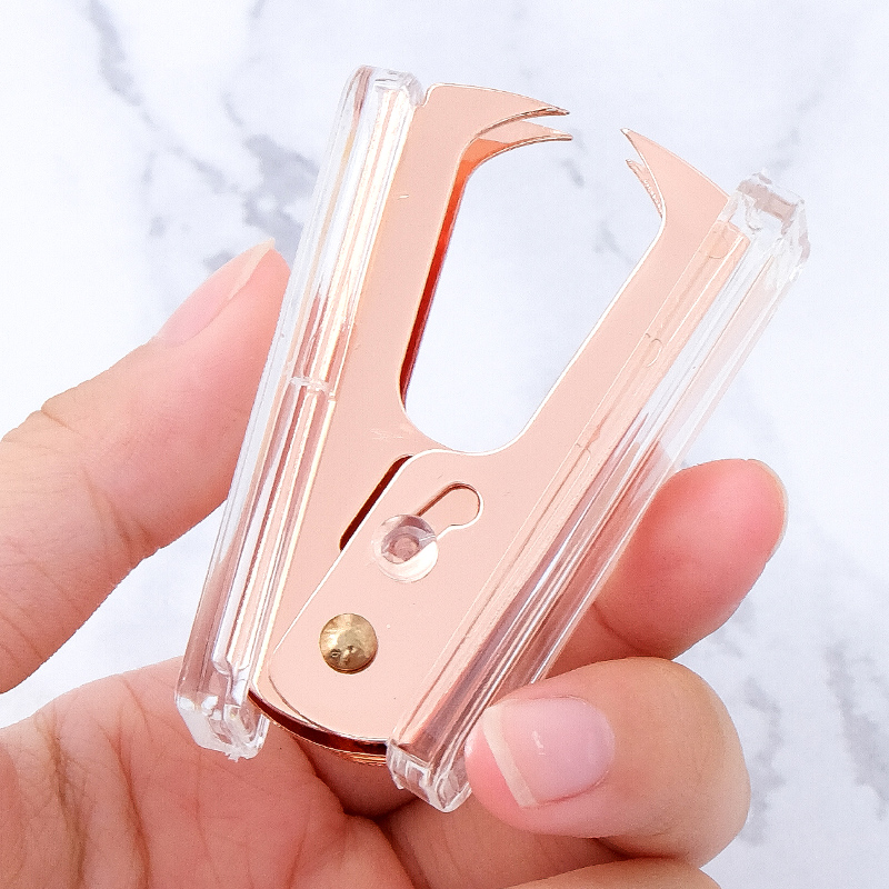 Mingqiang Factory Transparent Acrylic Nail Puller Office Supplies