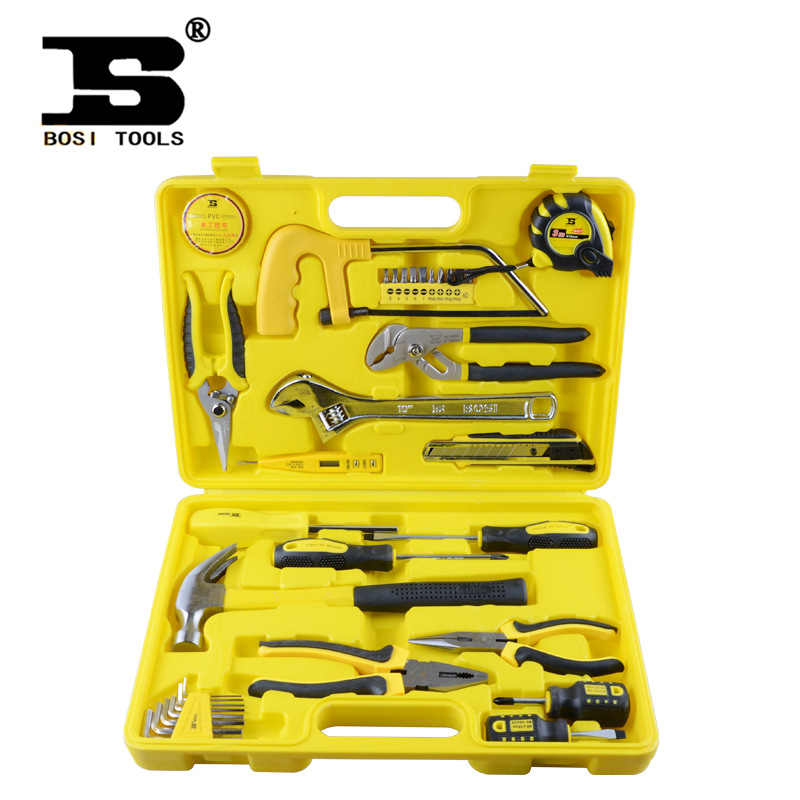 Persian tools 35-piece household combination tool box pliers electric pen hacksaw tape measure BS511035