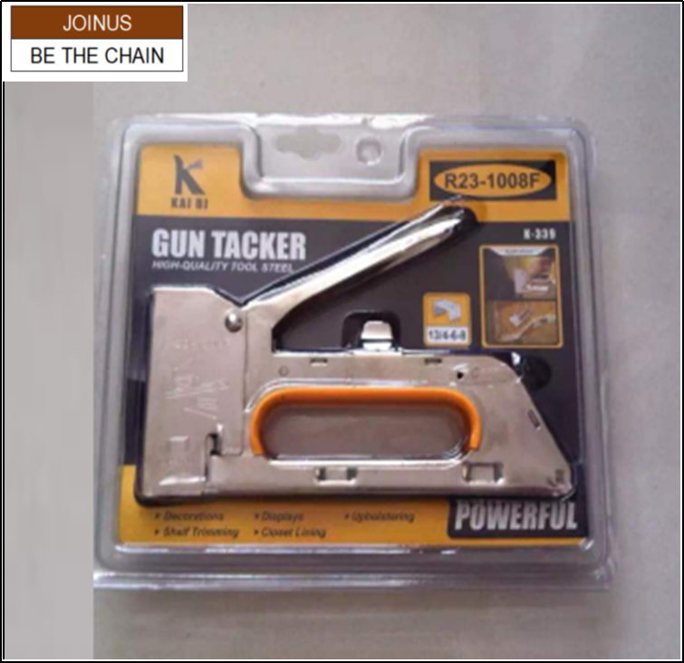 Gun tacker powerful Single Way Hand Staple gun tacker Heavy Duty Tacking Gun KAIDI R23-1008F heavy-duty manual AF-2138-3