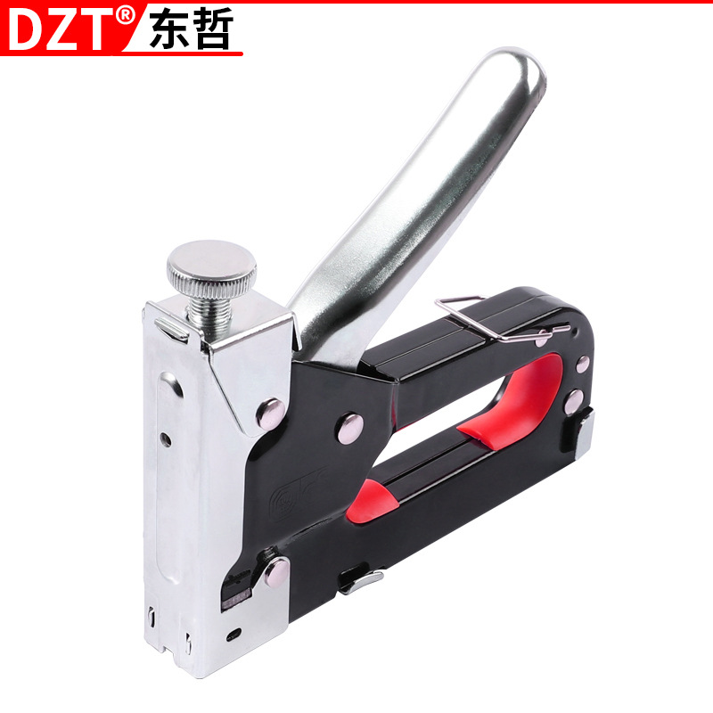 Factory Direct Sales Manual 3-in-1 Staple Gun U-Shaped T-Shaped Door Multi-Functional Amazon AliExpress E-Commerce Hot Sale