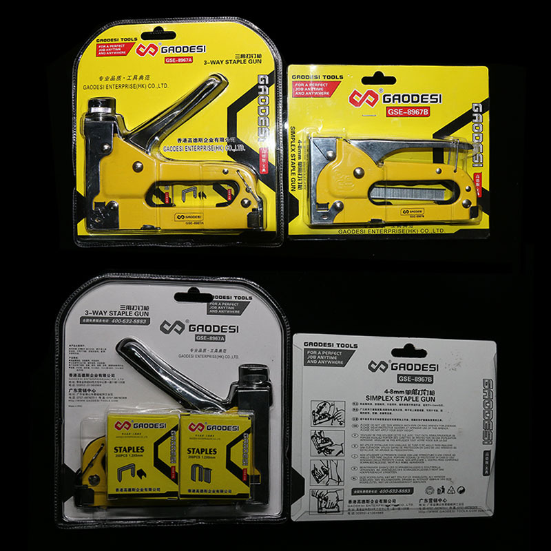 ThreePurpose SingleUse Staple Gun Nail Gun Air Nailers UType Pneumatic Strip Nail Gun Ceiling Tool Decoration Tools