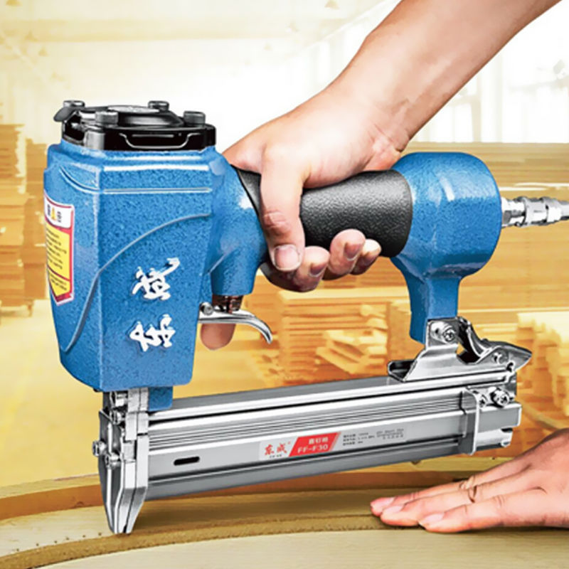 Gun 1013 UType Pneumatic Strip Nail Gun Staple Gun T64 Steel Nail Gun Staple Gun Coil Nailer Staple Gun Steel Row Gun
