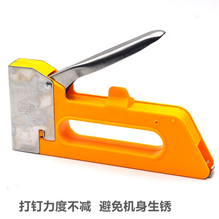 Manual Nail Gun Printing Staple Gun U Rivet Photo Frames U-Type Pneumatic Strip Nail Gun Staple Gun Oil Air Nailer