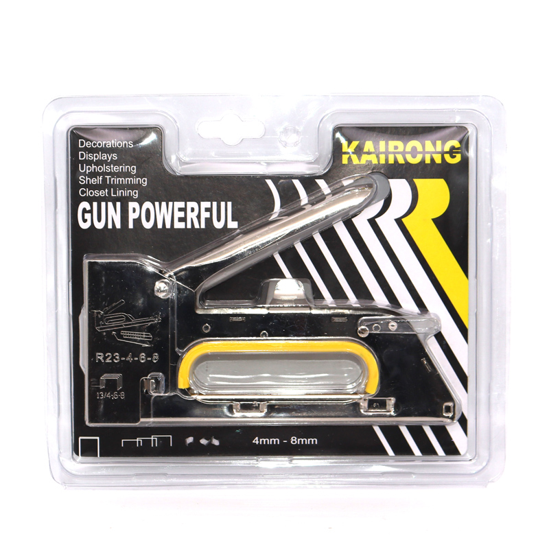 R23-1008f U-Type Pneumatic Strip Nail Gun Oil Painting Inkjet Blister Staple Gun Air Nailer U-Shaped Nail Gun Picture Frame Jump Cloth Nail Gun