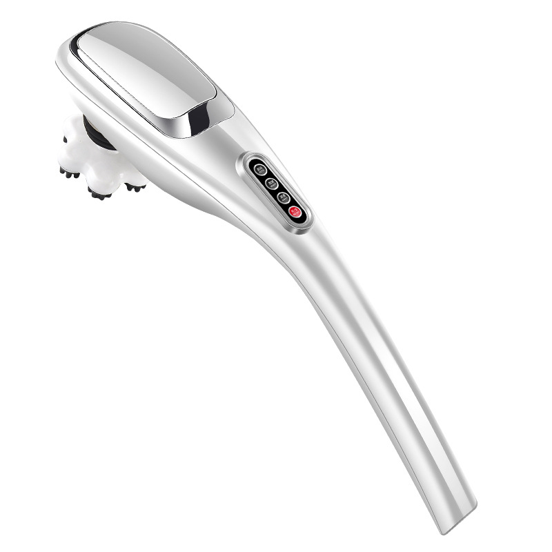 Massage Hammer Rechargeable Dolphin Multifunctional Massage Bar Handheld Neck Massager Electric Beating Massage Hammer
