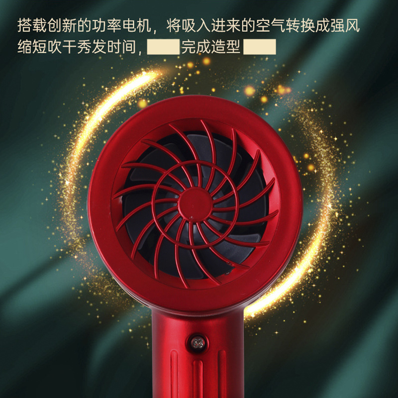 Internet Celebrity Hammer Hair Dryer Anion Electric Blower Mute High Power Hotel Household Small Appliances Tube Foreign Trade Gift