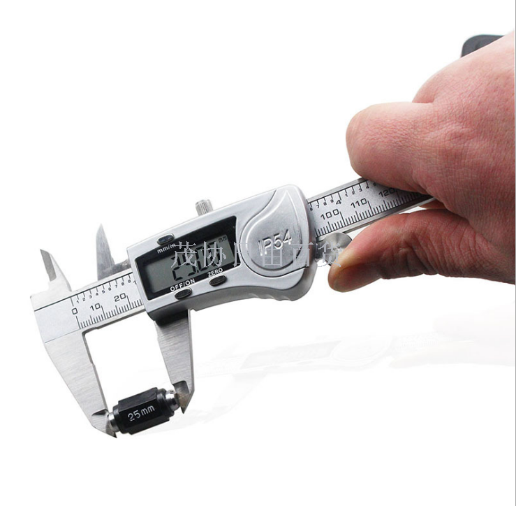 Plastic carbon fiber electronic digital display vernier caliper 0-150mm caliper measuring tool diameter
