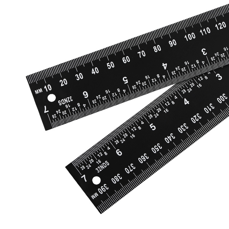 Two-in-One Digital Display Goniometer Protractor Digital Display Angle Square Black Vernier Caliper 360 Degrees Measuring One Foot Multi-Purpose