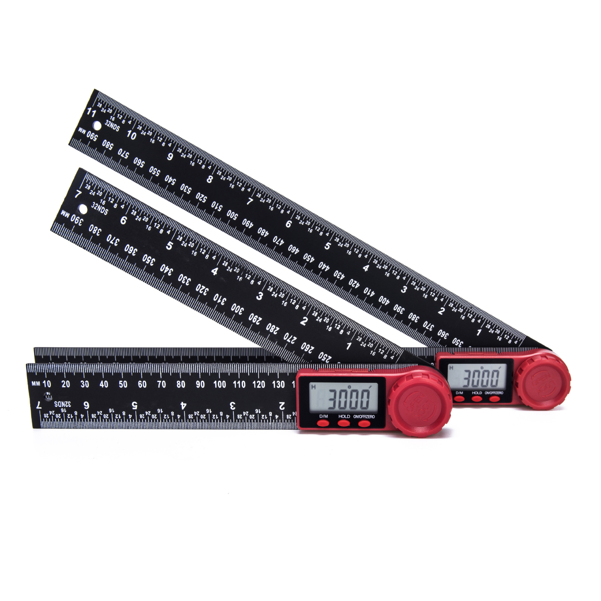 Digit New Goniometer Digital Display Goniometer Woodworking Angle Square Caliper Digital Caliper Vernier Caliper Horizontal Ruler