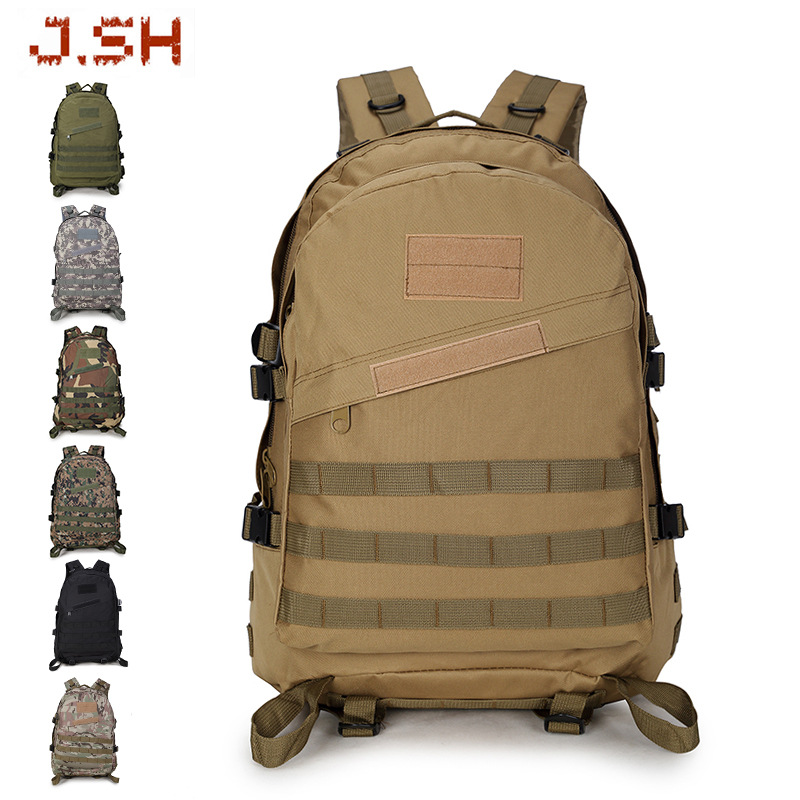 Jesus Survival Chicken Dinner Backpack Level 3 Backpack Mountaineering Sports Backpack Camouflage Waterproof Combat 3D
